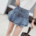 Load image into Gallery viewer, Vintage Denim Mini Skirt
