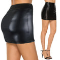 Load image into Gallery viewer, Matte Faux Leather skirt
